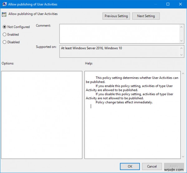 Windows 11/10에서 활동 기록(타임라인)을 영구적으로 비활성화하는 방법