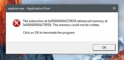 Windows 11/10에서 Explorer.exe 응용 프로그램 오류 해결하는 완벽 가이드