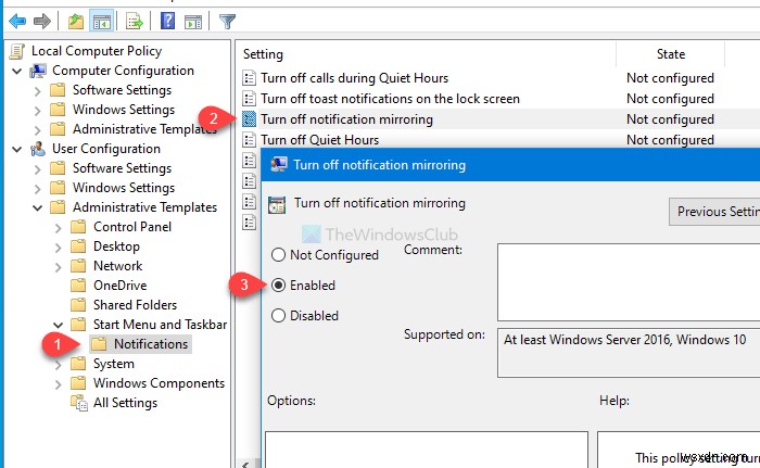 Windows 10에서 휴대폰 알림 미러링을 끄는 방법