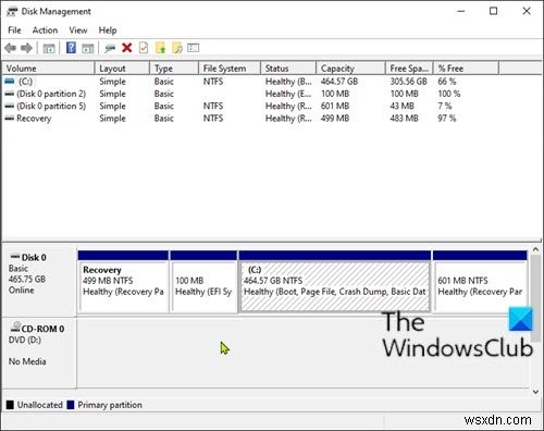 Windows 11/10에서 디스크 관리를 여는 9가지 방법