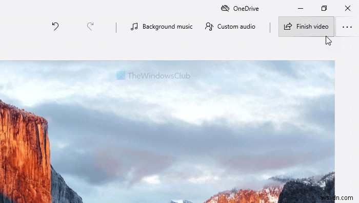 Windows 11/10 사진 앱으로 이미지를 동영상으로 만드는 방법