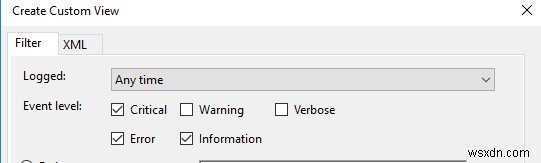 Windows 11/10 이벤트 뷰어에서 사용자 지정 보기 만드는 방법