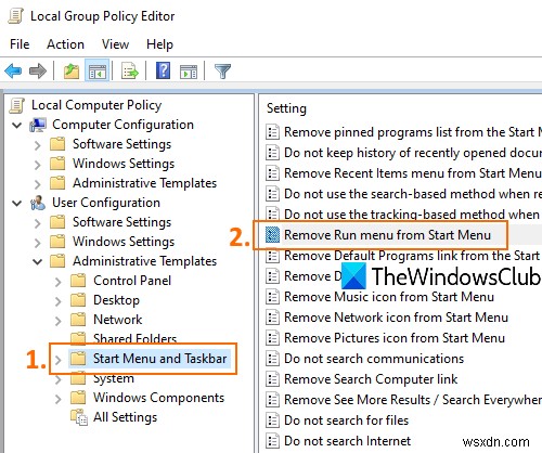 Windows 11/10에서 실행 명령(Win+R) 상자 활성화 또는 비활성화하는 방법