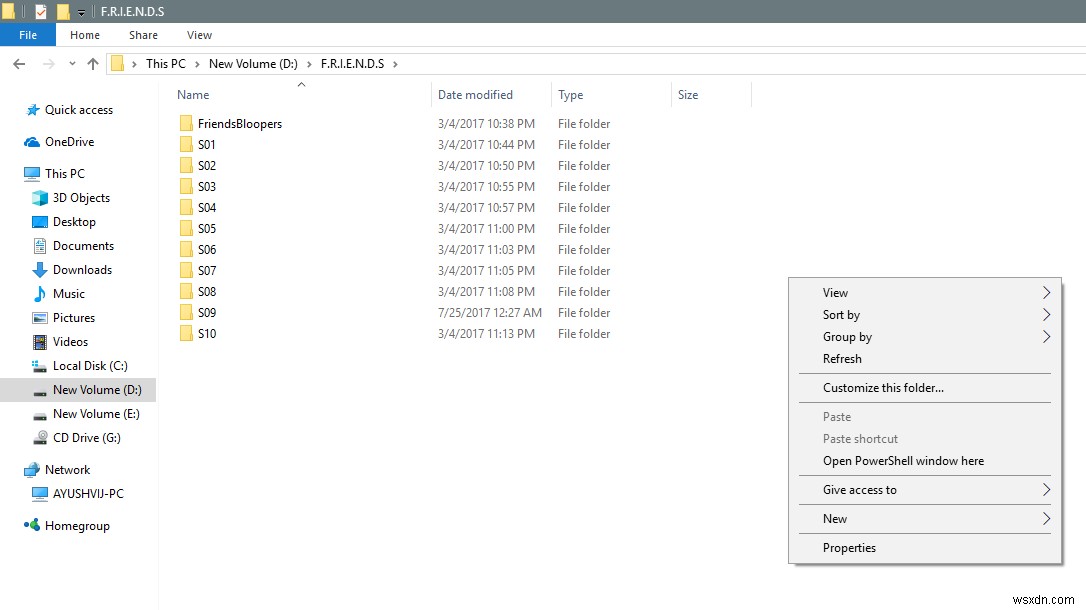 Windows 11/10 폴더 우클릭 메뉴에  여기서 명령 창 열기  복원하는 방법