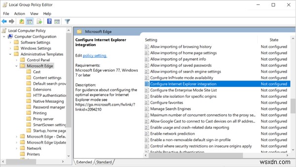 새 Microsoft Edge에서 Internet Explorer 모드 활성화하는 완벽 가이드