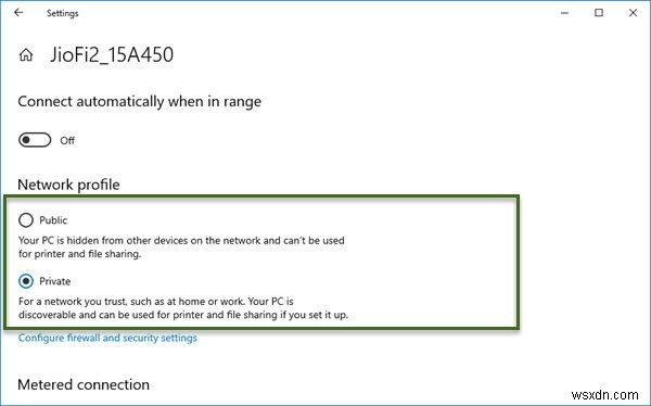 Windows 11/10에서 네트워크를 공용에서 개인으로 변경하는 방법