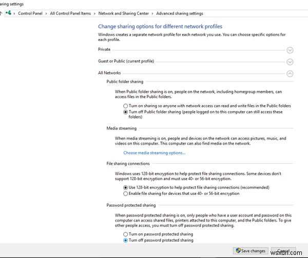 Windows 11/10에서 폴더를 공유할 수 없음 오류 해결하는 방법