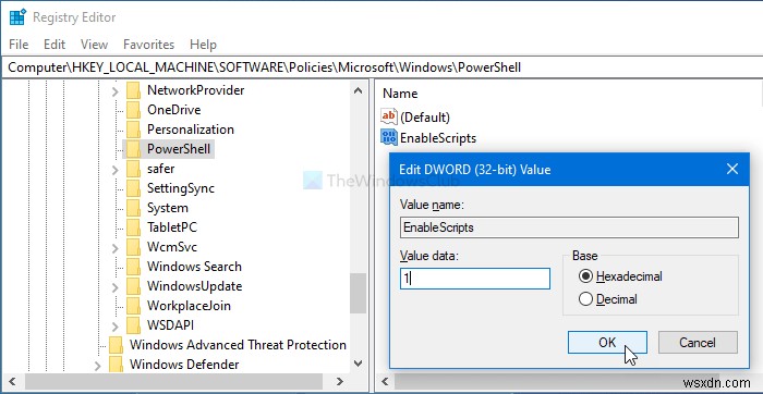 Windows PowerShell 스크립트 실행 켜기·끄기 방법 (그룹 정책 및 레지스트리)