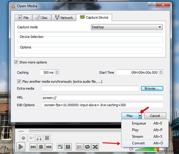 Windows 11/10에서 VLC 플레이어로 데스크톱 화면 녹화하는 방법