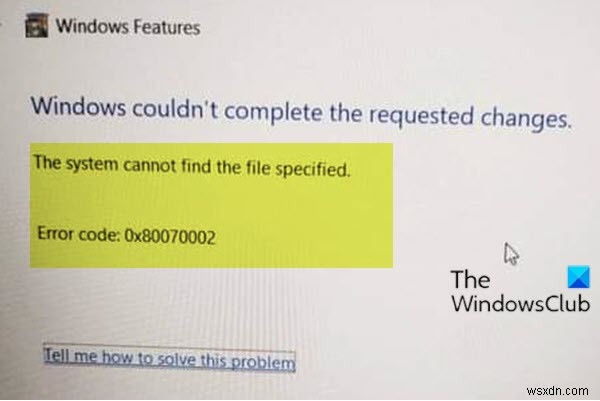 Windows 오류 0x80070002  시스템이 지정된 파일을 찾을 수 없습니다  완벽 해결 가이드