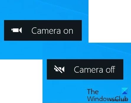 Windows 10에서 카메라 켜기/끄기 화면 표시(OSD) 알림 활성화 또는 비활성화하는 방법