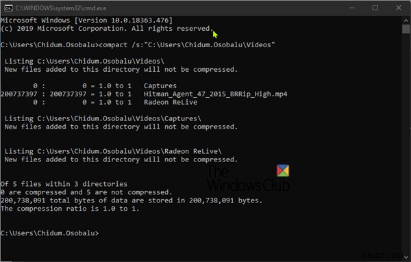Windows 11/10에서 EFS 암호화 파일과 압축 파일·폴더 찾아 목록으로 확인하는 방법