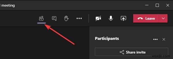 Microsoft Teams에서 특정 참가자 또는 전체 참가자 마이크 음소거하는 방법