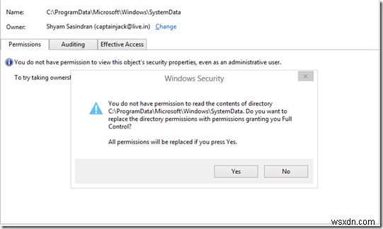 Windows 11/10에서 파일 및 폴더 소유권 완전히 가져오는 방법