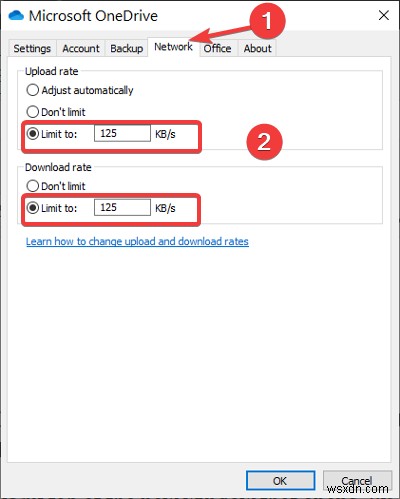 OneDrive와 Dropbox 대역폭 사용량 제한 방법 총정리