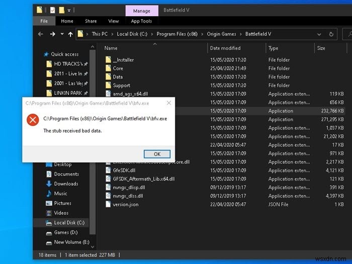 Windows 10  스텁이 잘못된 데이터를 받았습니다  오류 해결 방법 총정리