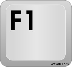 Windows 10에서 F1 도움말 키 비활성화하는 방법 – 실수로 도움말 창이 열리는 것 방지