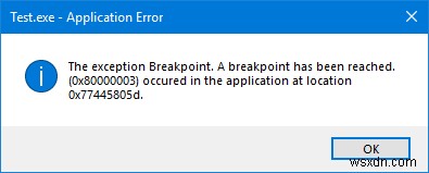 Windows 예외 중단점 오류 0x80000003, 원인과 해결 방법 완벽 가이드