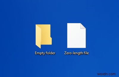 Windows 11/10에서 빈 폴더 또는 0바이트 파일을 삭제해도 안전할까?