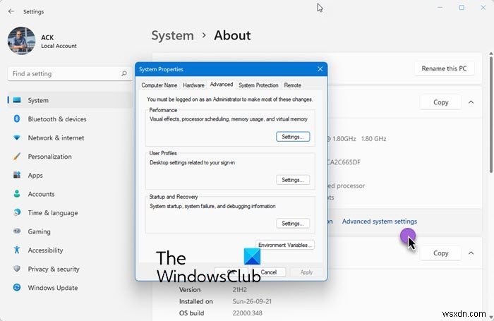 Windows 11/10에서 제어판  시스템  애플릿은 어디로 갔을까?