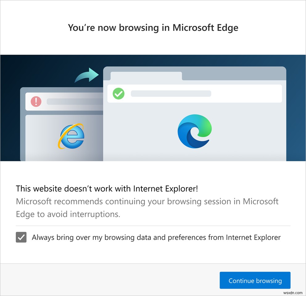 그룹 정책으로 Internet Explorer에서 Microsoft Edge로 사이트 자동 전환 구성하기