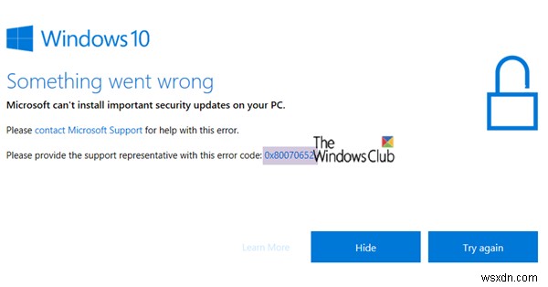 Windows 업데이트 오류 0x80070652 완벽 해결 가이드
