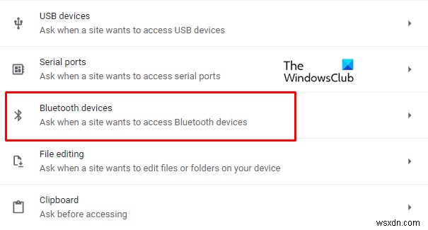 Windows 10 크롬 브라우저에서 블루투스 장치 권한 활성화하는 방법