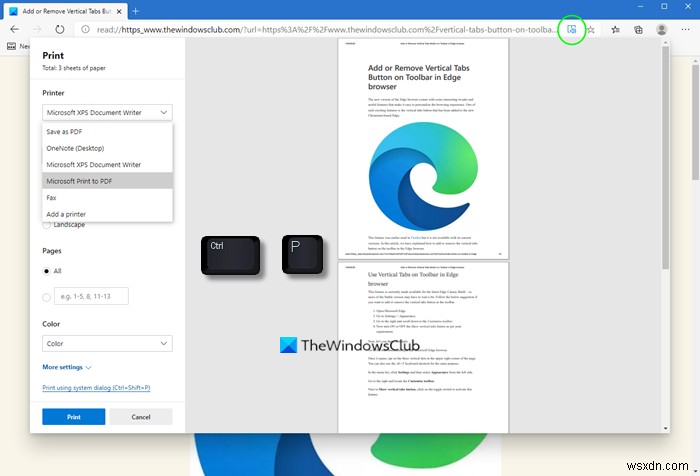 Windows 11/10에서 Microsoft Edge 인쇄 문제 해결하는 완벽 가이드