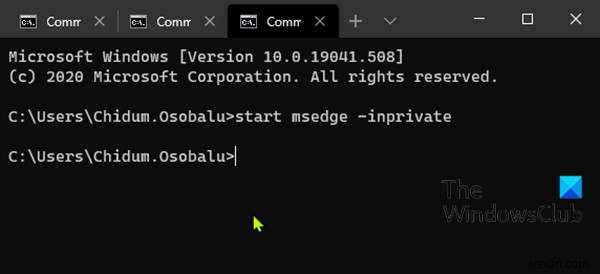 Windows 10에서 명령 프롬프트로 Edge 브라우저 실행하는 방법 총정리