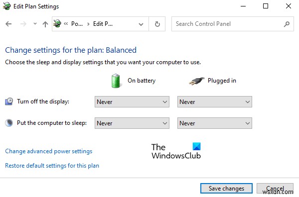 Windows 11/10에서 화면이 자동으로 꺼지지 않도록 설정하는 방법