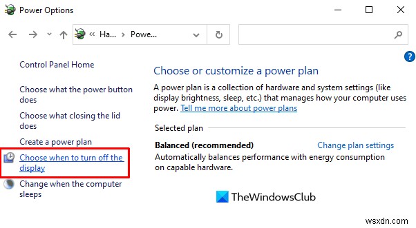 Windows 11/10에서 화면이 자동으로 꺼지지 않도록 설정하는 방법