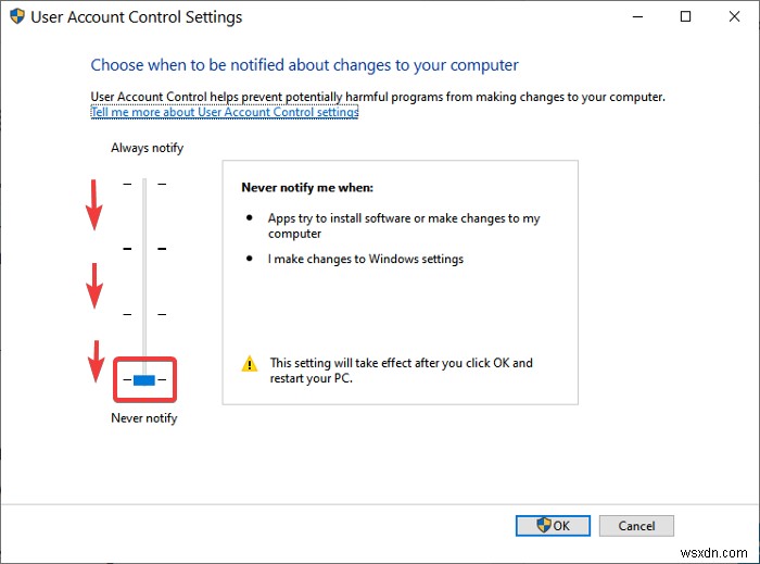 Windows 10 작업 관리자에서 프로세스 우선 순위를 변경할 수 없을 때 해결 방법