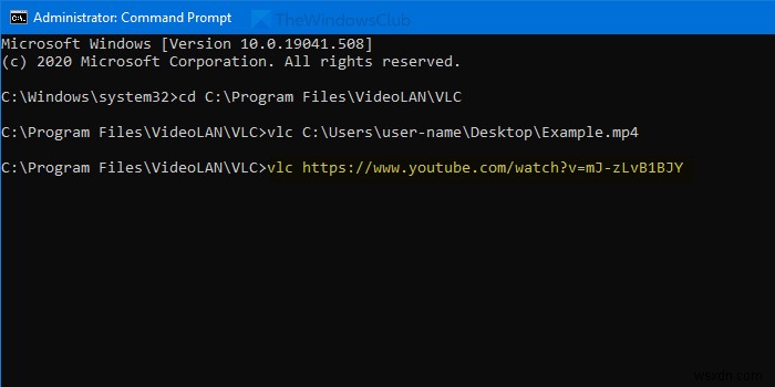 명령 프롬프트(CMD)로 VLC 동영상 재생하는 방법 – 유튜브 영상까지 한 번에