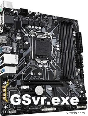 Windows 10에서 GSvr.exe 높은 CPU 사용량 문제 해결하는 방법