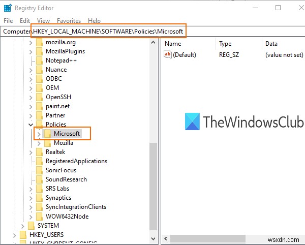 Windows 레지스트리 편집으로 Microsoft Edge 항상 InPrivate 모드로 시작하는 방법