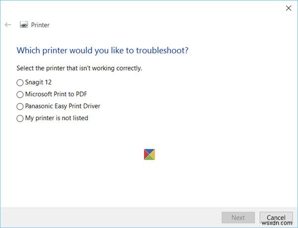Windows 11/10 프린터 문제 해결사로 인식 오류·인쇄 불가 문제 해결하기