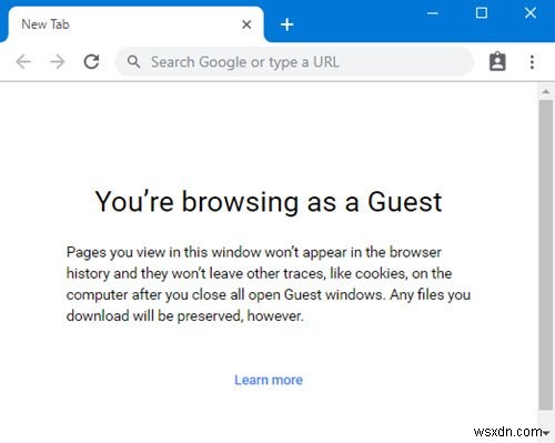Windows 11/10에서 크롬(Chrome)을 항상 게스트 모드로 실행하는 방법