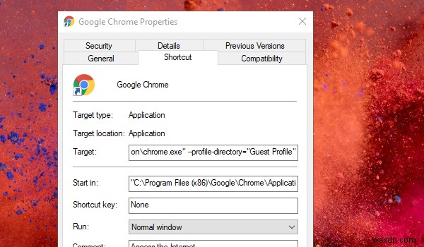 Windows 11/10에서 크롬(Chrome)을 항상 게스트 모드로 실행하는 방법