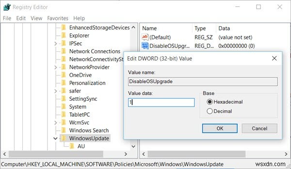 Windows 11/10 업그레이드 파일 자동 다운로드 중지 방법