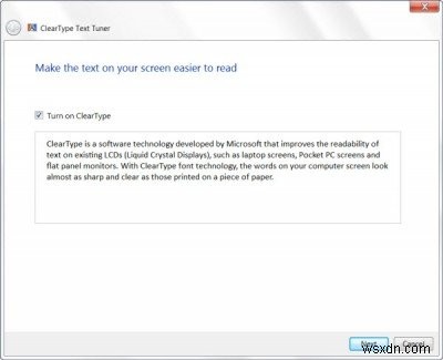 Windows 11/10에서 글꼴 다듬기(Font Smoothing) 비활성화하는 방법