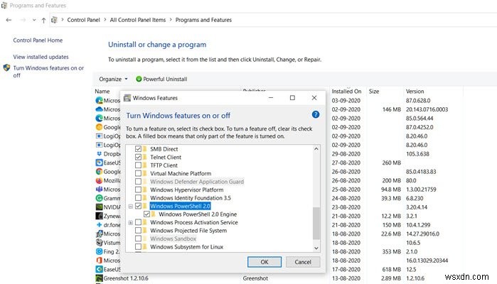 Windows 10에서 PowerShell을 안전하게 제거하는 3가지 방법