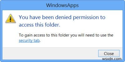 Windows 스토어 앱 설치 폴더(WindowsApps) 위치와 접근 방법