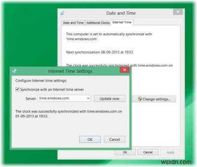 Windows 11/10 인터넷 시간 동기화 주기 변경 방법 (작업 스케줄러·레지스트리)
