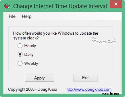 Windows 11/10 인터넷 시간 동기화 주기 변경 방법 (작업 스케줄러·레지스트리)