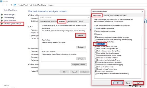 Windows 11/10 작업 표시줄 썸네일 미리보기 활성화 및 비활성화 완벽 가이드