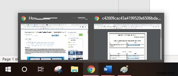 Windows 11/10 작업 표시줄 썸네일 미리보기 활성화 및 비활성화 완벽 가이드