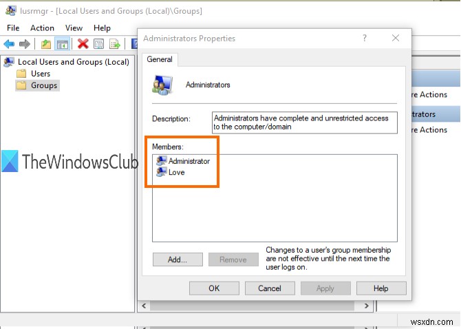 Windows 11/10에서 사용자 계정이 관리자 권한인지 확인하는 4가지 방법