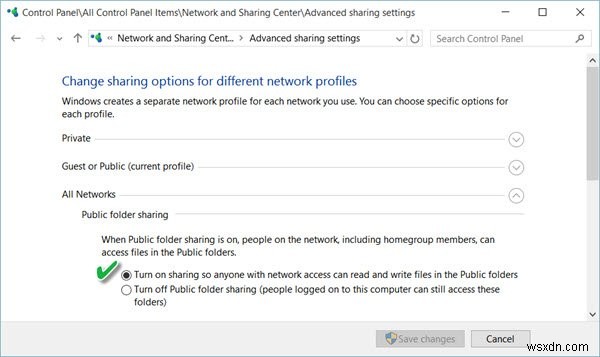 Windows 11/10에서 사용자 계정 간 파일 전송 및 공유하는 방법