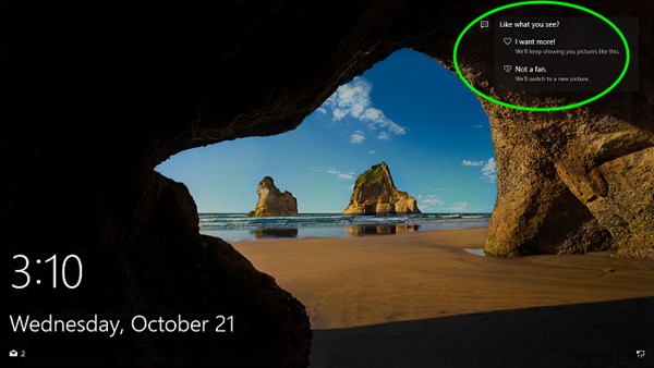 Windows 11/10 스포트라이트 마음에 드는 사진 옵션 다시 켜는 방법
