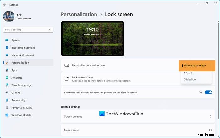 Windows 11/10 스포트라이트 마음에 드는 사진 옵션 다시 켜는 방법